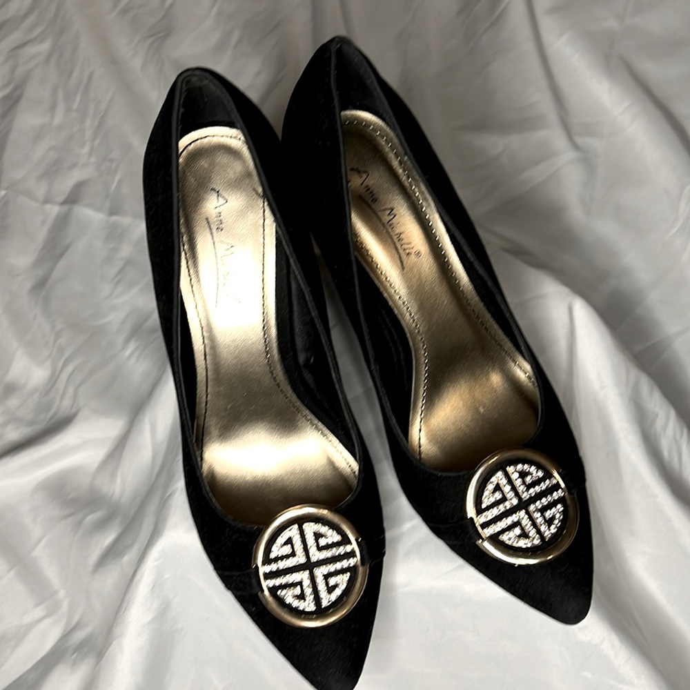 Sleek black heels